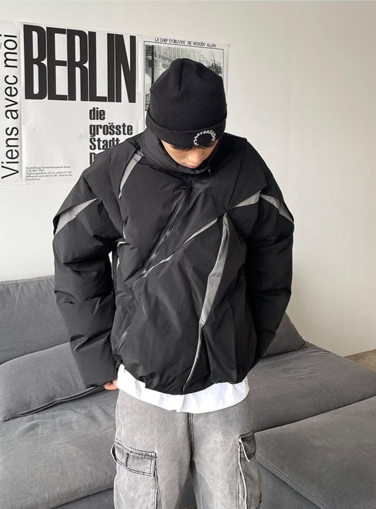 Street Reddit Streetwear Winter Jacket Vintage Style Oversized