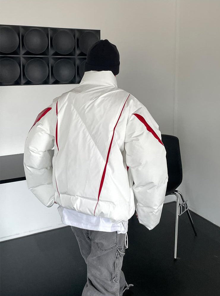 Harajuku Streetwear - 77F7GHT "Cutters" Puffer Down Jacket - Shop High Quality Japanese Streetwear, Anime Clothing, Asian Street Fashion and Many More!