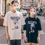 Harajuku Streetwear - Anime Cat Girl Tee - Shop High Quality Japanese Streetwear, Anime Clothing, Asian Street Fashion and Many More!