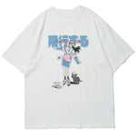 Harajuku Streetwear - Anime Cat Girl Tee - Shop High Quality Japanese Streetwear, Anime Clothing, Asian Street Fashion and Many More!