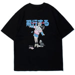 Harajuku Streetwear - Anime Cat Girl Tee - Shop High Quality Japanese Streetwear, Anime Clothing, Asian Street Fashion and Many More!