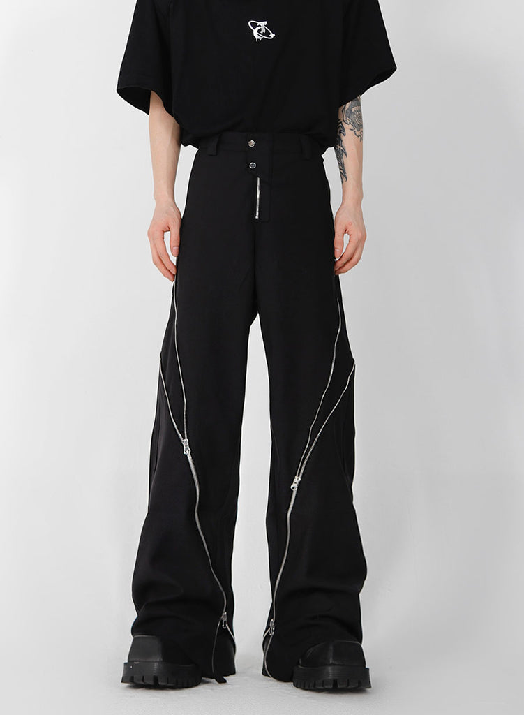 Y-3 19AW Unisex Tech Knit Wide Pants