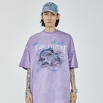 Harajuku Streetwear - "Galactic" Oversized Tee - Shop High Quality Japanese Streetwear, Anime Clothing, Asian Street Fashion and Many More!