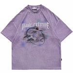 Harajuku Streetwear - "Galactic" Oversized Tee - Shop High Quality Japanese Streetwear, Anime Clothing, Asian Street Fashion and Many More!