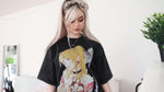 Harajuku Streetwear - Vintage Washed "Misa" Oversized Tee - Shop High Quality Japanese Streetwear, Anime Clothing, Asian Street Fashion and Many More!