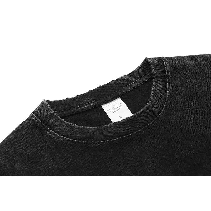 Harajuku Streetwear - Vintage Washed "Misa" Oversized Tee - Shop High Quality Japanese Streetwear, Anime Clothing, Asian Street Fashion and Many More!